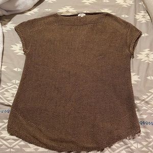 Talbots cap sleeve sweater